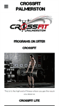 Mobile Screenshot of crossfitpalmerston.com